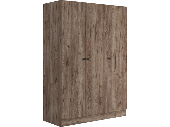 Трикрилен гардероб МАРЕА 2 (табако крафт)